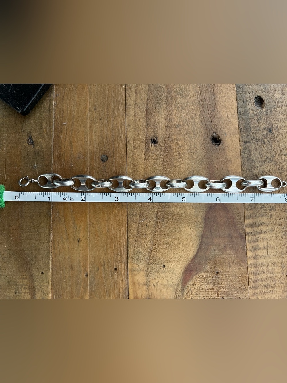 Sterling Silver Mariner Link Bracelet Silver 925 - Picture 3 of 5